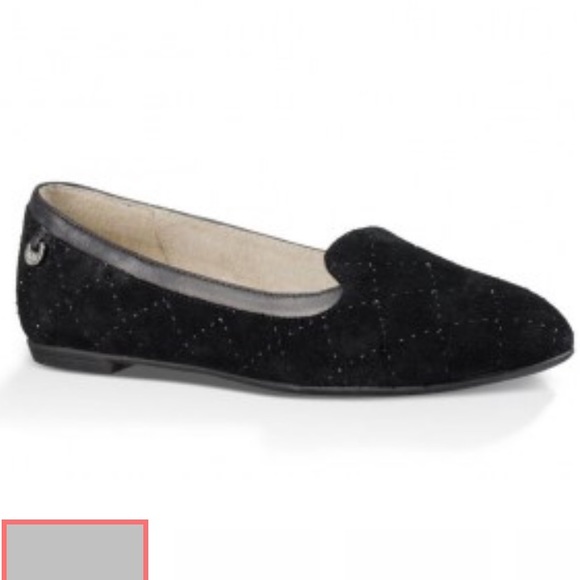ugg black flats
